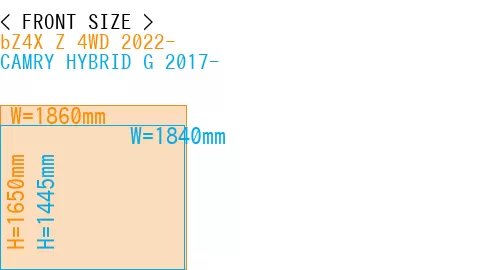 #bZ4X Z 4WD 2022- + CAMRY HYBRID G 2017-
